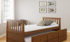 Cama Marinera 1 plaza Pino - Tota 005 Marron