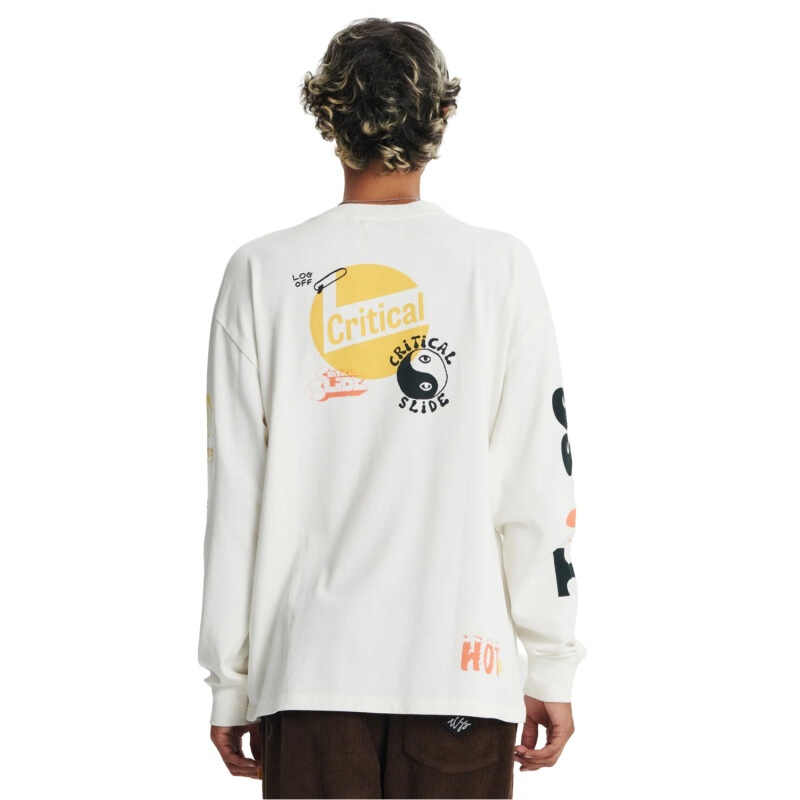 Remera Critical Slide Mixed Up - Blanco Remera Critical Slide Mixed Up - Blanco