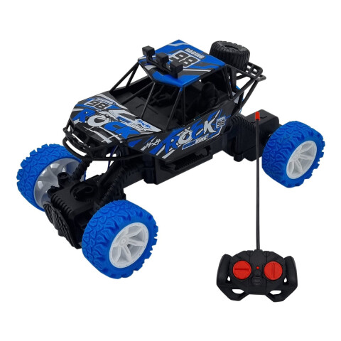 Auto A Control Remoto Todo Terreno 4x4 Juguete Infantil Variante Color Azul