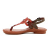 Country Sandalia Casual C/ Pulsera S/baja Tan-mix
