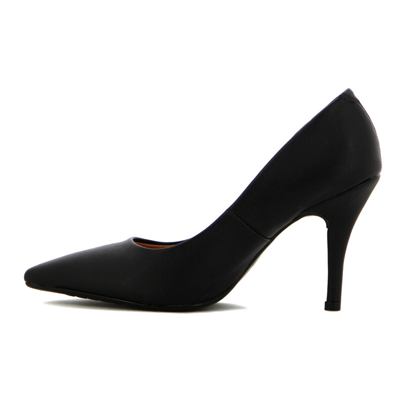 Zapato Formal Mujer Vizzano Clásito Taco Alto Negro