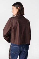Blusa Plume Chocolate