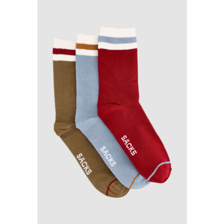 Pack de 3 medias con diseños variados Estampado 9