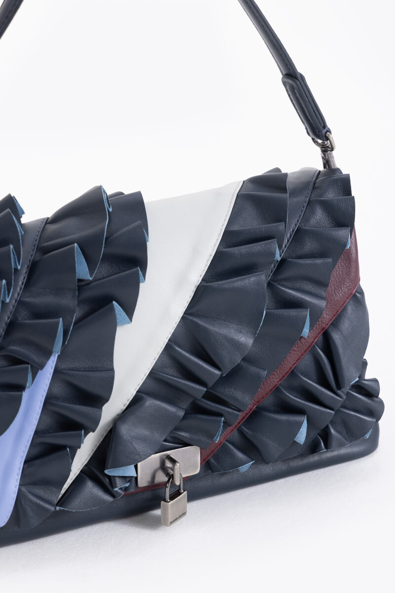 CARTERA LOCK FLAMINGO Azul