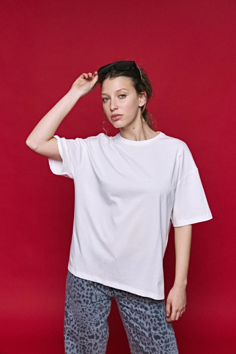 T-SHIRT D.CASSIN NARA - BLANCO 