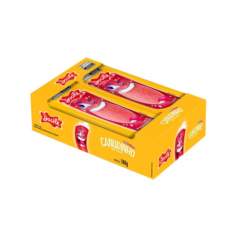 Goma Docile Canudinho x 12 Frutilla