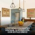 Pack X2 Lampara Vintage Colgante Techo Retro Portalampara Ax Pack X2 Lampara Vintage Colgante Techo Retro Portalampara Ax