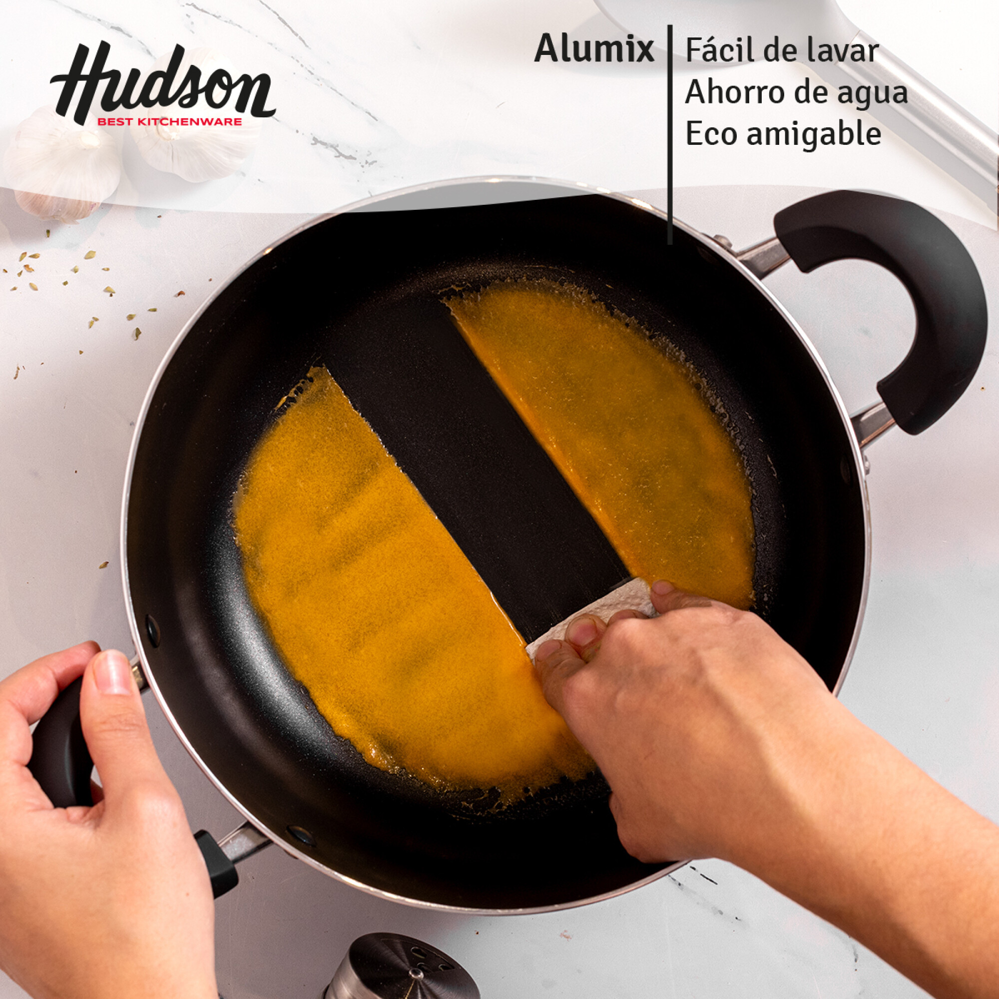 Sartén Antiadherente Aluminio - 20 cm — Hudson Cocina