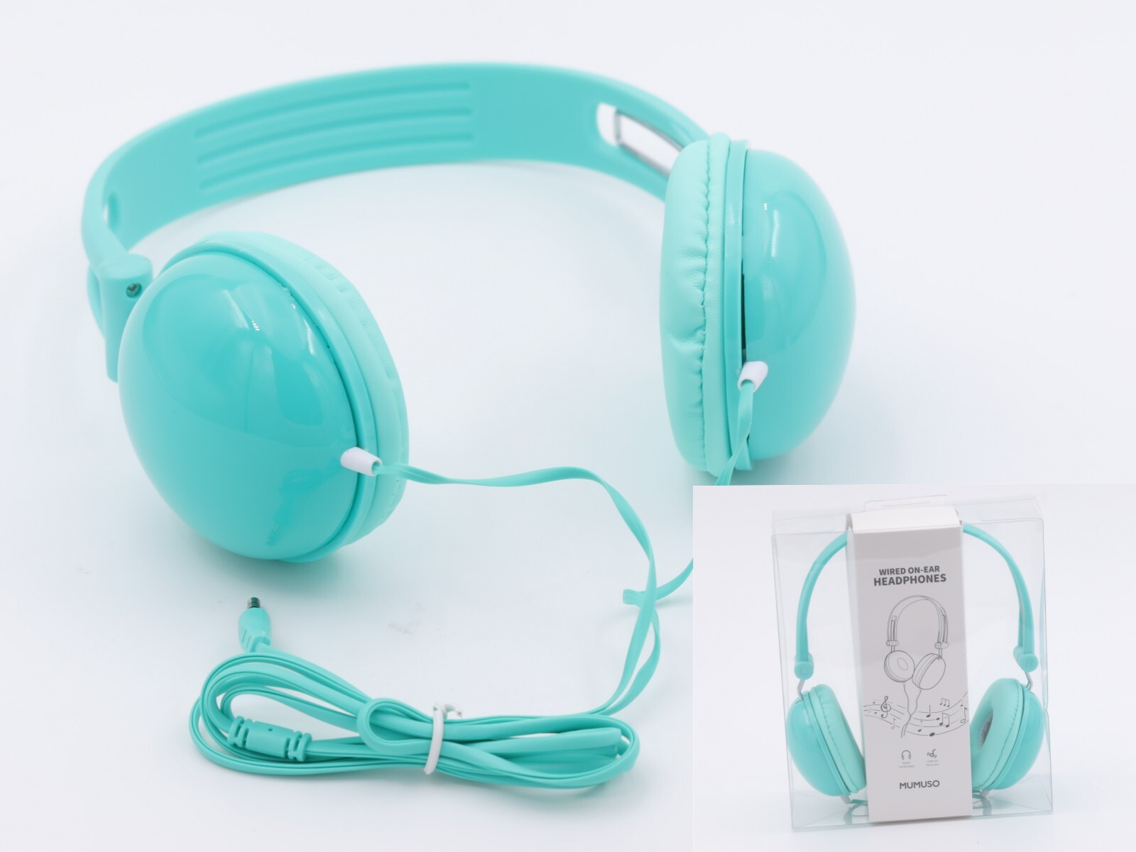 AURICULARES ON EAR CON CABLE-VERDE 