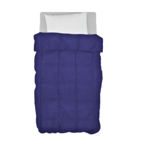 Acolchado De Plumas Dohler Home Class 150x220 cm Azul