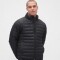 V-FRCH LOGO LTWT PUFFER JKT BLACK 1