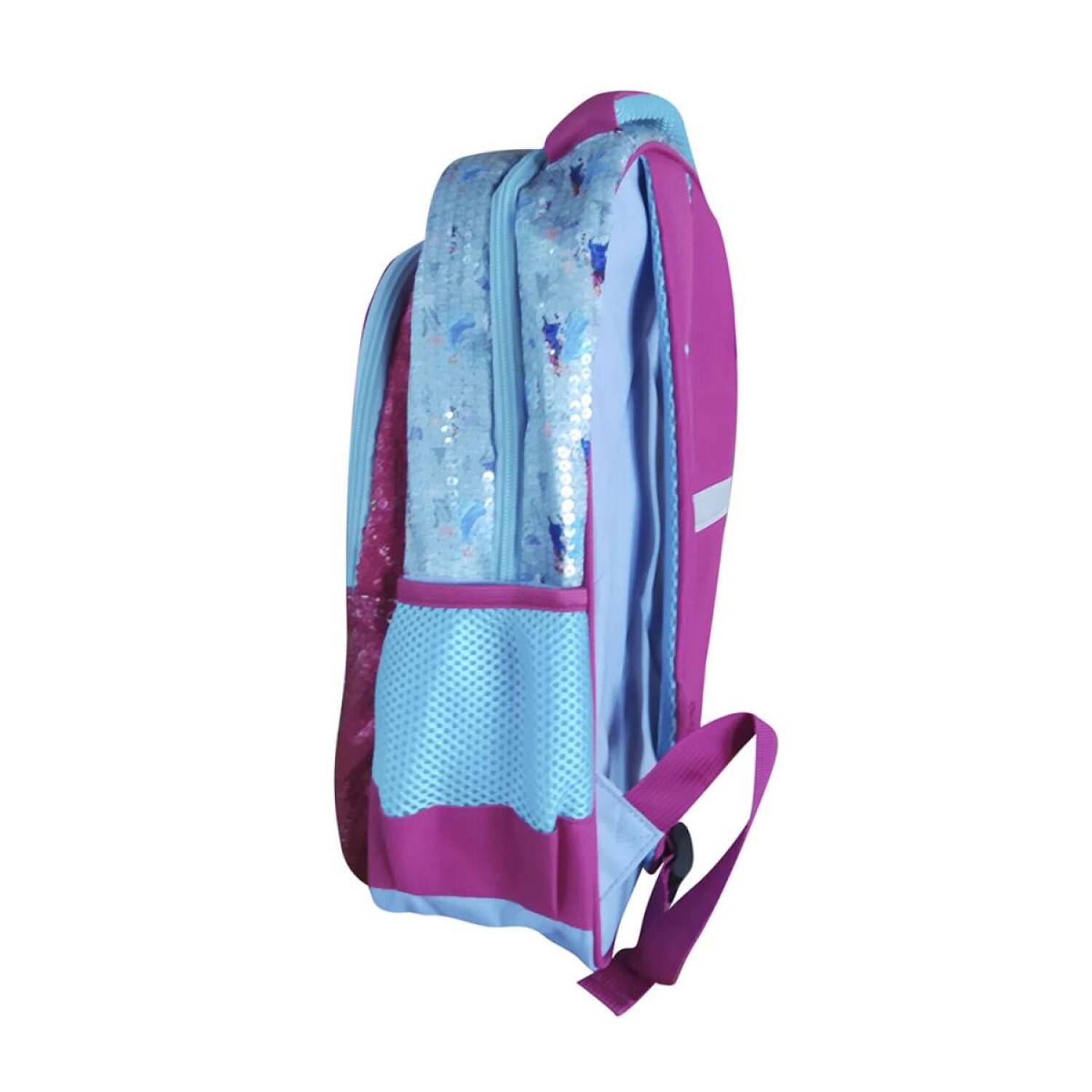 Mochila Infantil 3D Tafeta Grande 40 x 30 cm Frozen - Violeta — Tienda ...