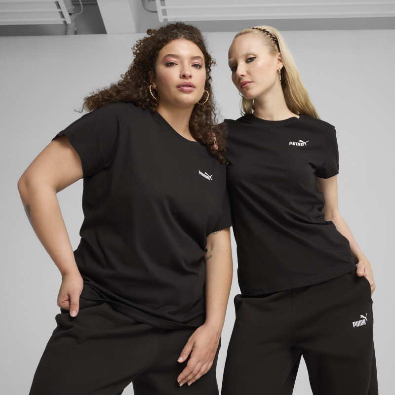Remera Puma ESS Small Tee de Mujer - 682372 01 Negro
