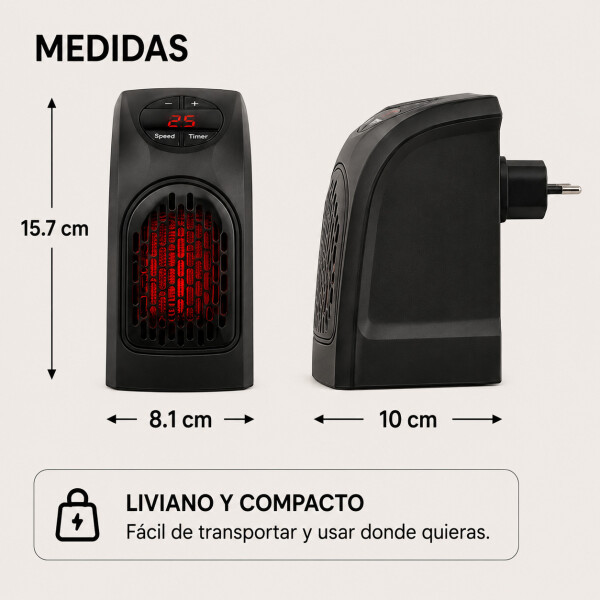 Calefactor 220v Portatil Tecnologia Termoceramica C Control Calefactor 220v Portatil Tecnologia Termoceramica C Control