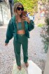 Top Util Strapless Verde Inglés