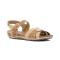Sandalia Country Mujer Tiras Cruzadas Con Pulsera Nuez