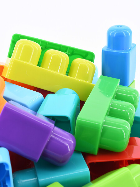 BLOQUES JUEGO 40 PIEZAS MULTICOLOR