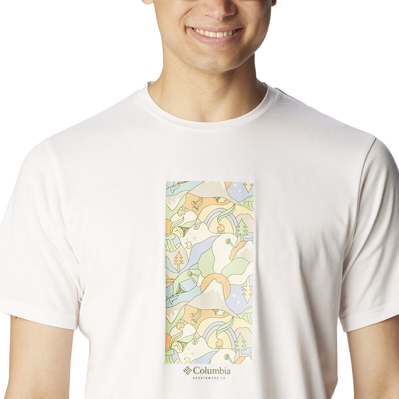 Remera Sun Trek Hombre WHITE EPICAMP