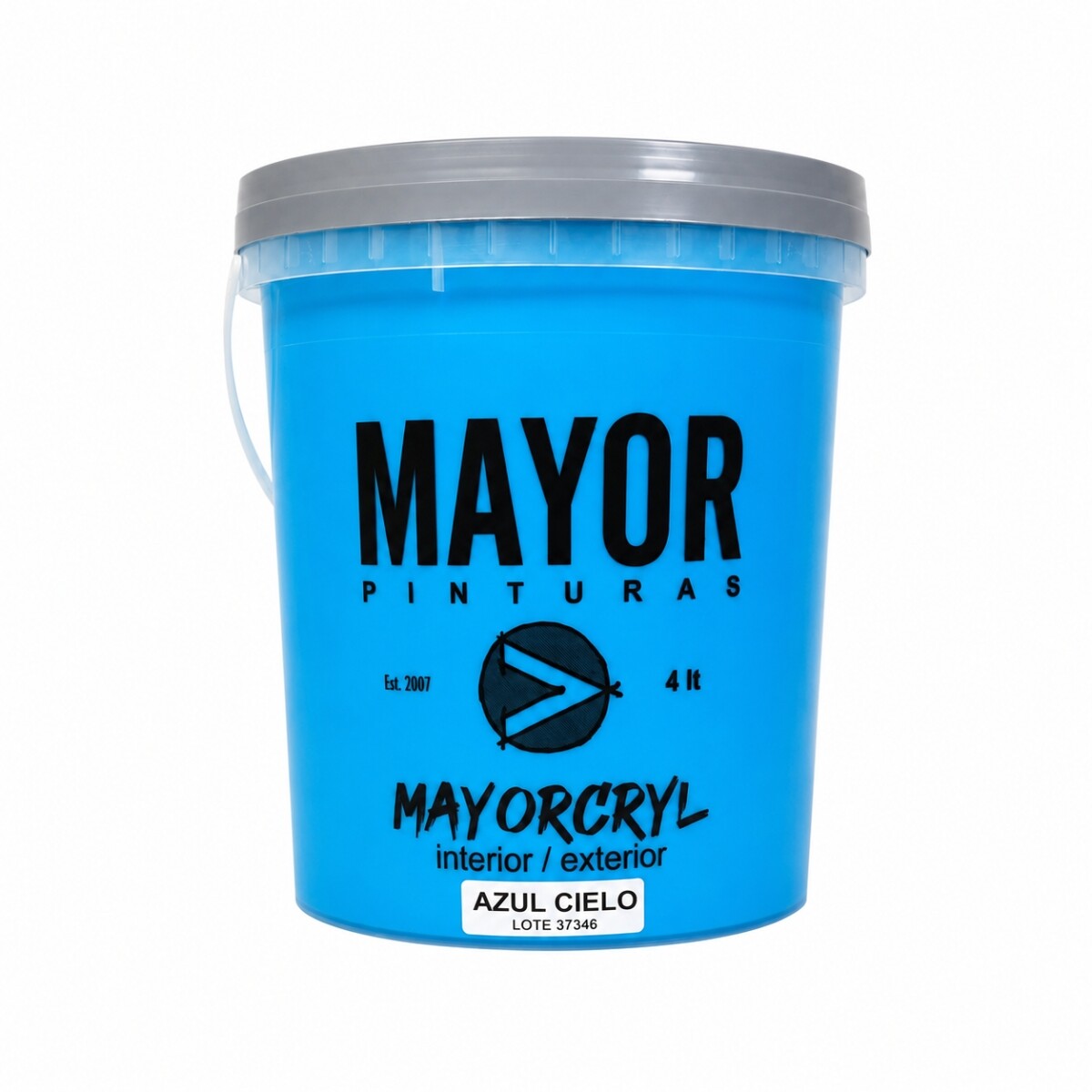 PINTURA INTERIOR EXTERIOR COLOR MAYOR 4LT MAYORCRYL - Azul Cielo 