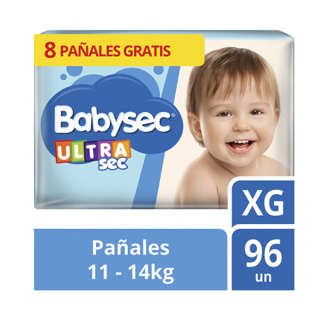 Pañales Babysec UltraSec XG x96