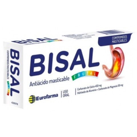 Bisal Frutal 20 Comprimidos Bisal Frutal 20 Comprimidos