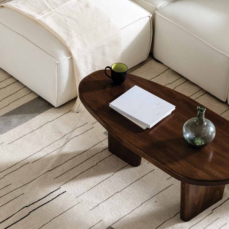 Mesa de centro Milo Nogal