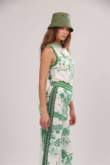 Top Mystic Desert Green Top Mystic Desert Green