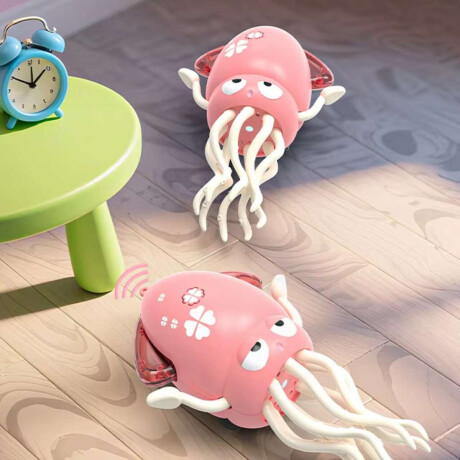 Pulpo Interactivo con movimiento y sonidos Coral