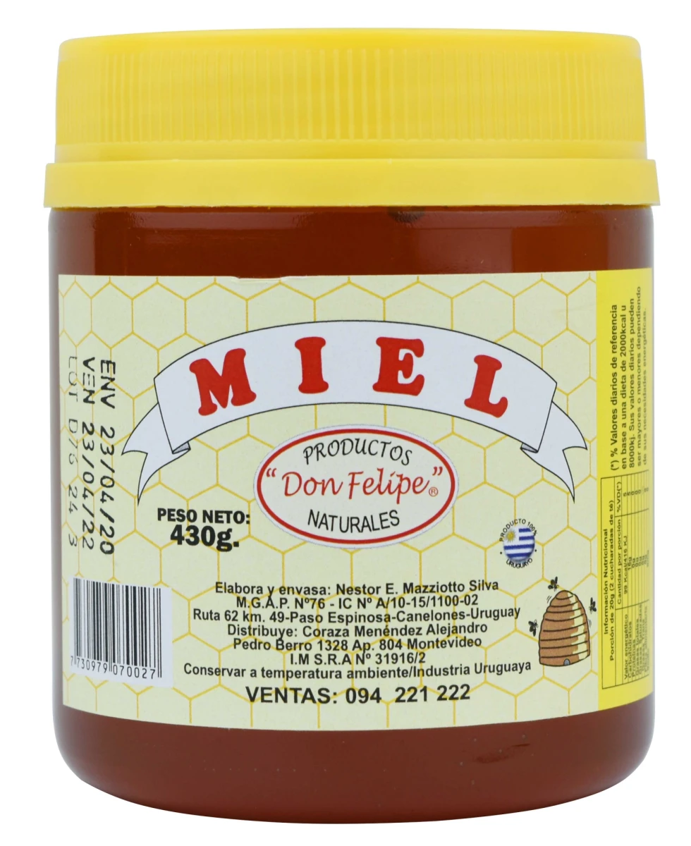 MIEL DON FELIPE 430 GR 