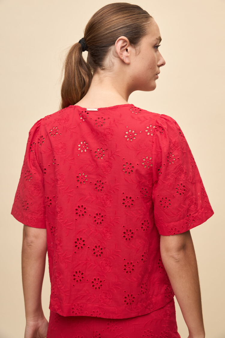 TOP CAMILO Rojo