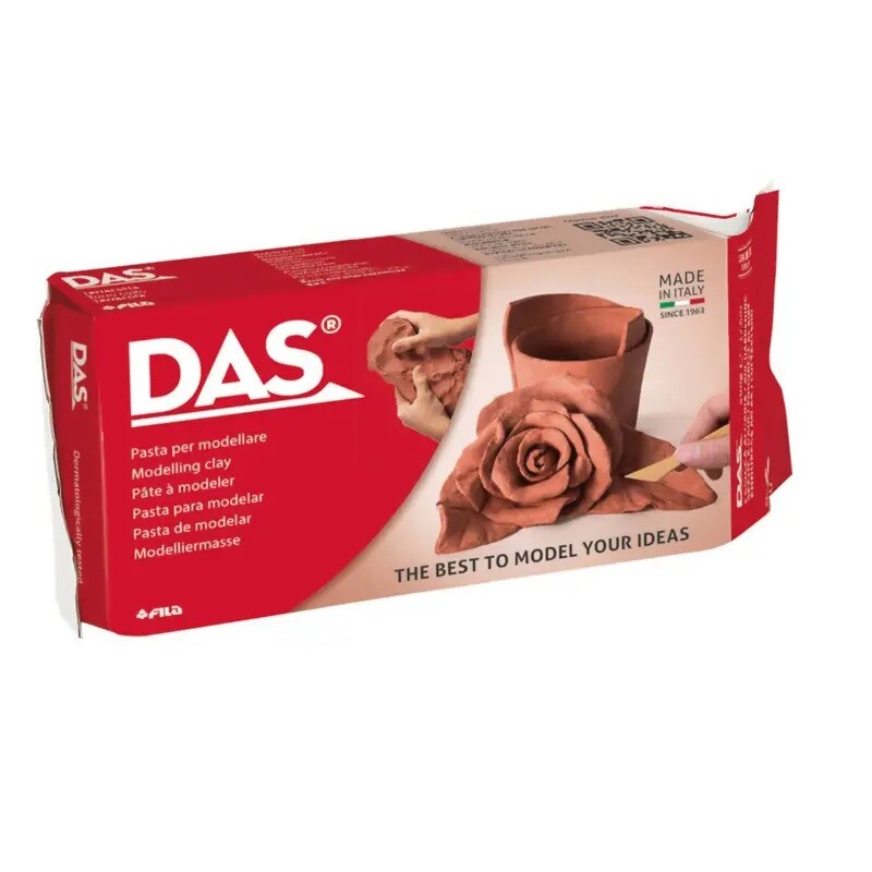 Cerámica Fría DAS Terracota – ½?kg CERAMICA FRIA DAS TERRACOTA 1/2K