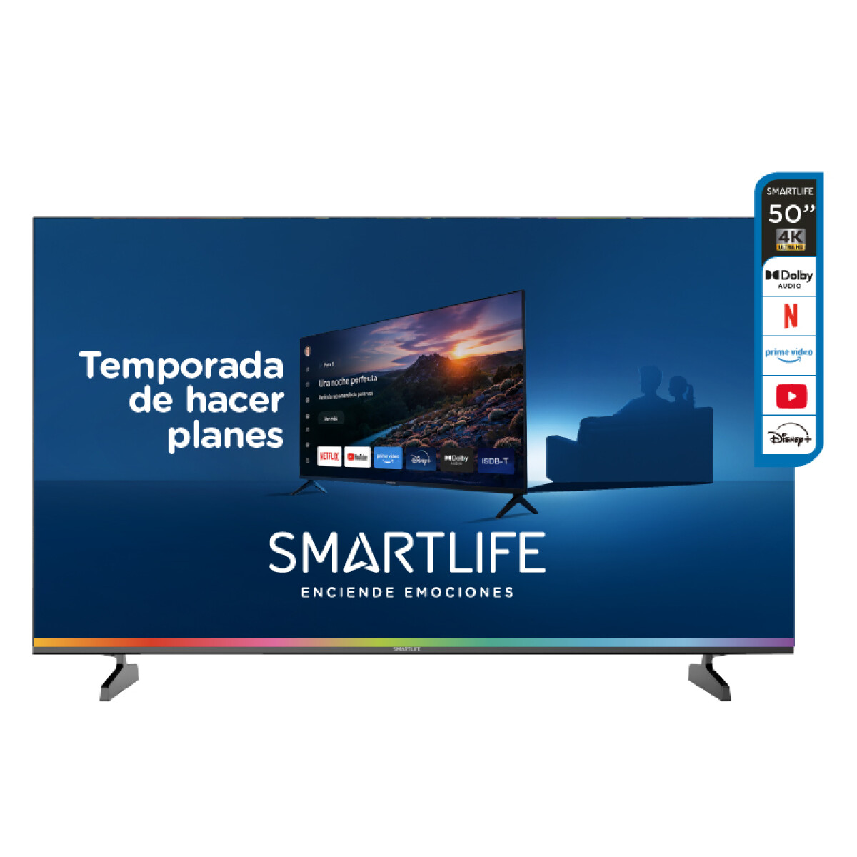 TELEVISOR SMARTLIFE 50" QLED SL-TVQ50SMT 