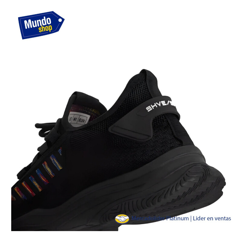 Calzado Deportivo Adulto Running Gran Comodidad Sport Negro