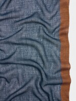 Pashmina Con Rayas 100% Lana multicolor