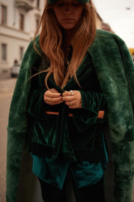 Extra Extra Warm Coat Verde