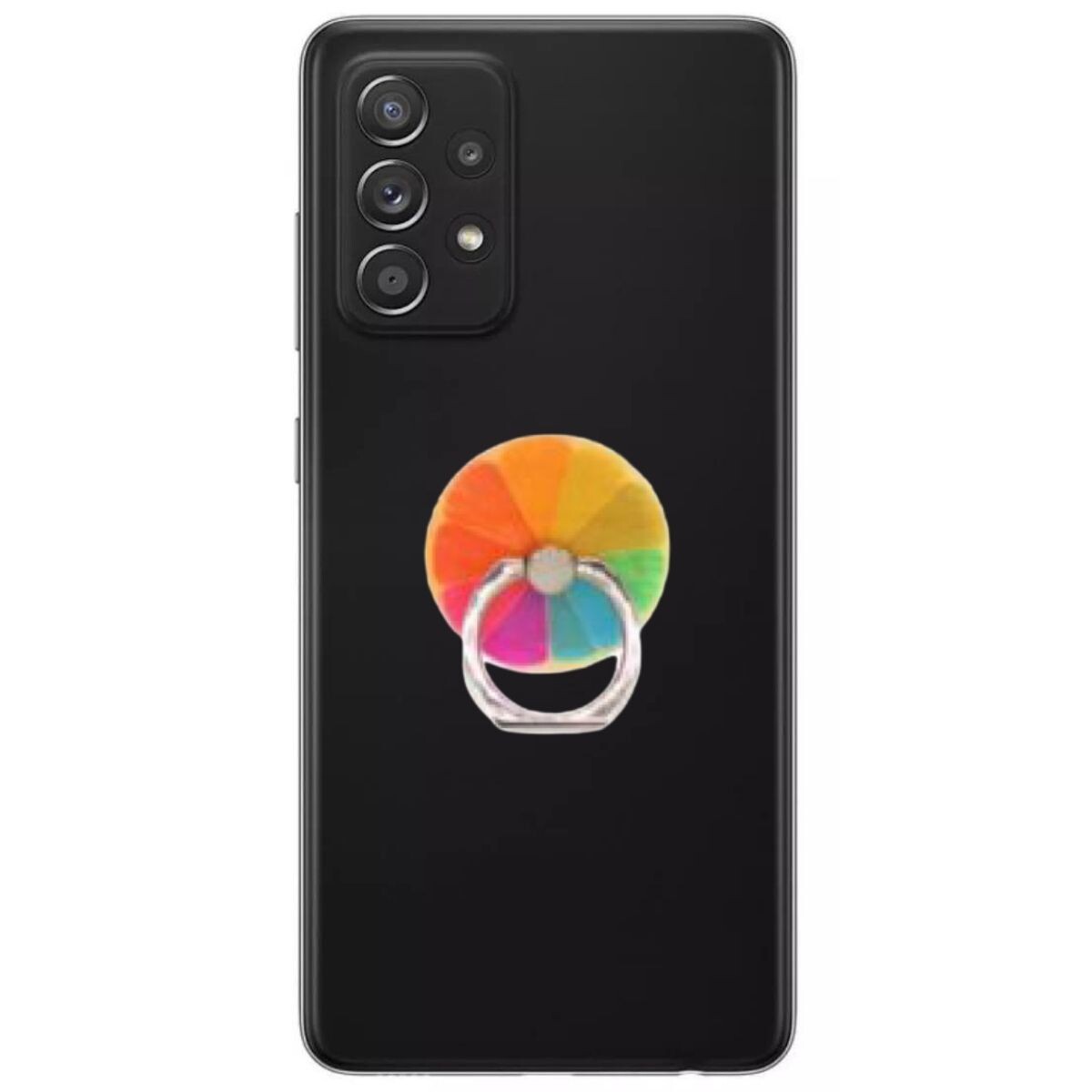 Anillo para celular con diseño Multicolor 