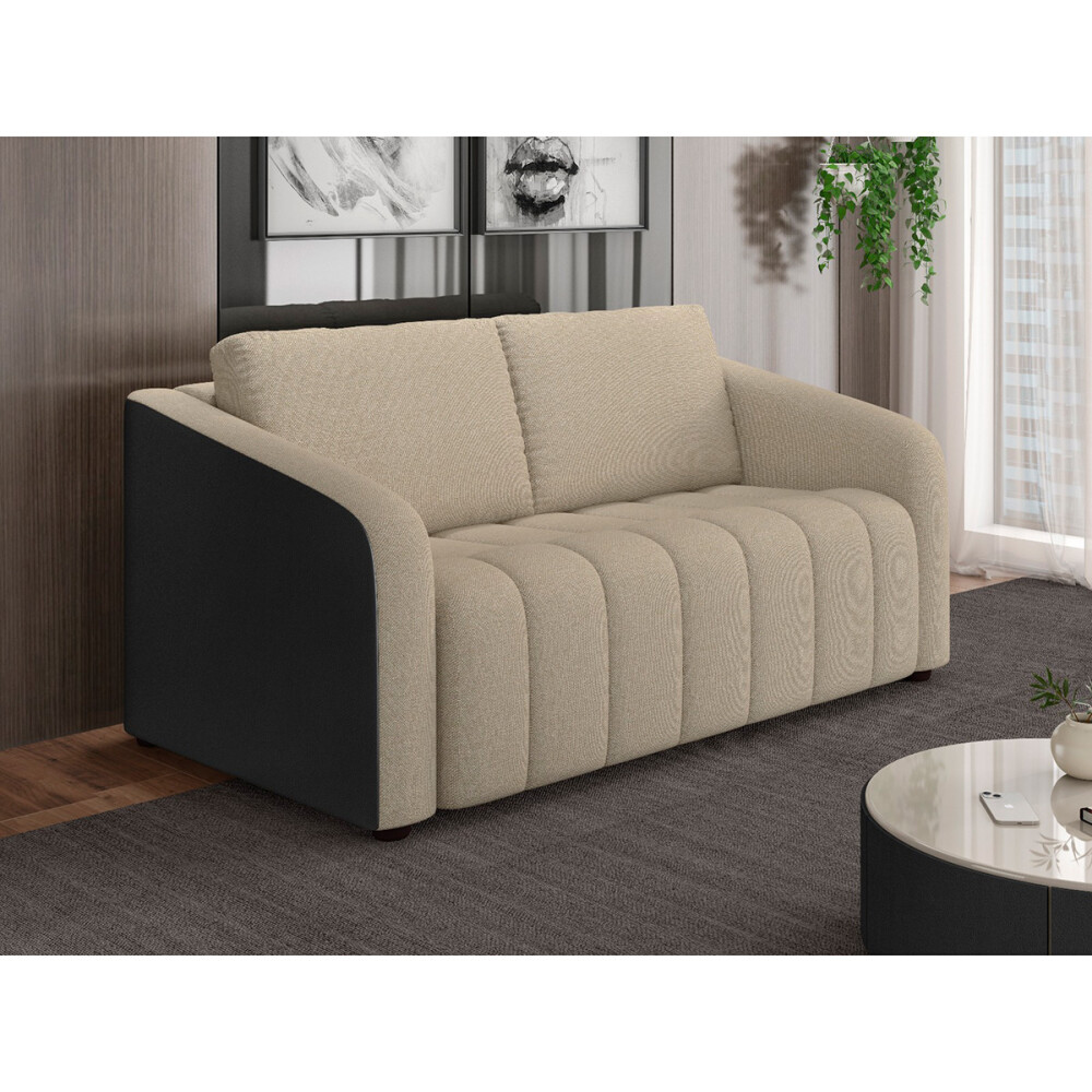 SILLÓN SIDNEY 2 CUERPOS COLOR ARENA Sillón Sidney 2 Cuerpos Color Arena