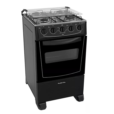 Cocina Punktal Viena Super Gas 4h Horno 51l Limpia Fácil Color Negro Cocina Punktal Viena Super Gas 4h Horno 51l Limpia Fácil Color Negro