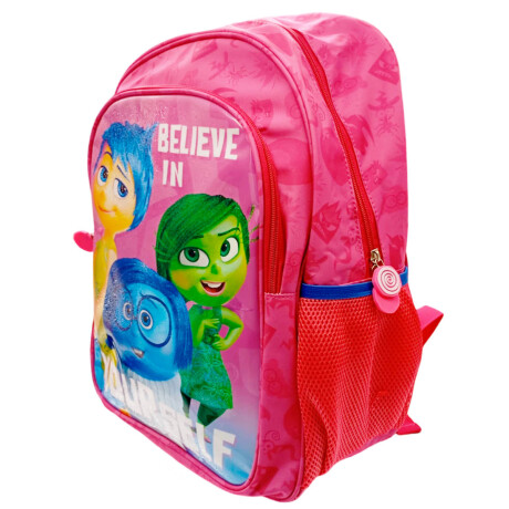 Mochila Infantil 40cm Intensamente 2 Stitch Disney Rosa