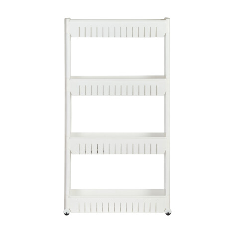 ORG. ESPACIOS REDUCIDO BLANCO PLÁSTICO RACK-4LAYER