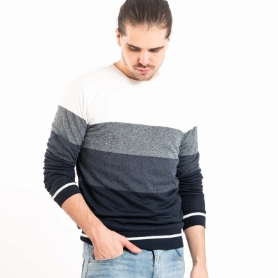 Sweater Stripe White