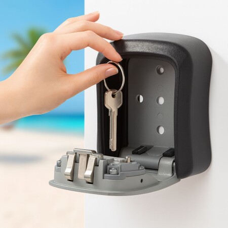 CAJA DE SEGURIDAD METALICA PARA LLAVES CAJA DE SEGURIDAD METALICA PARA LLAVES