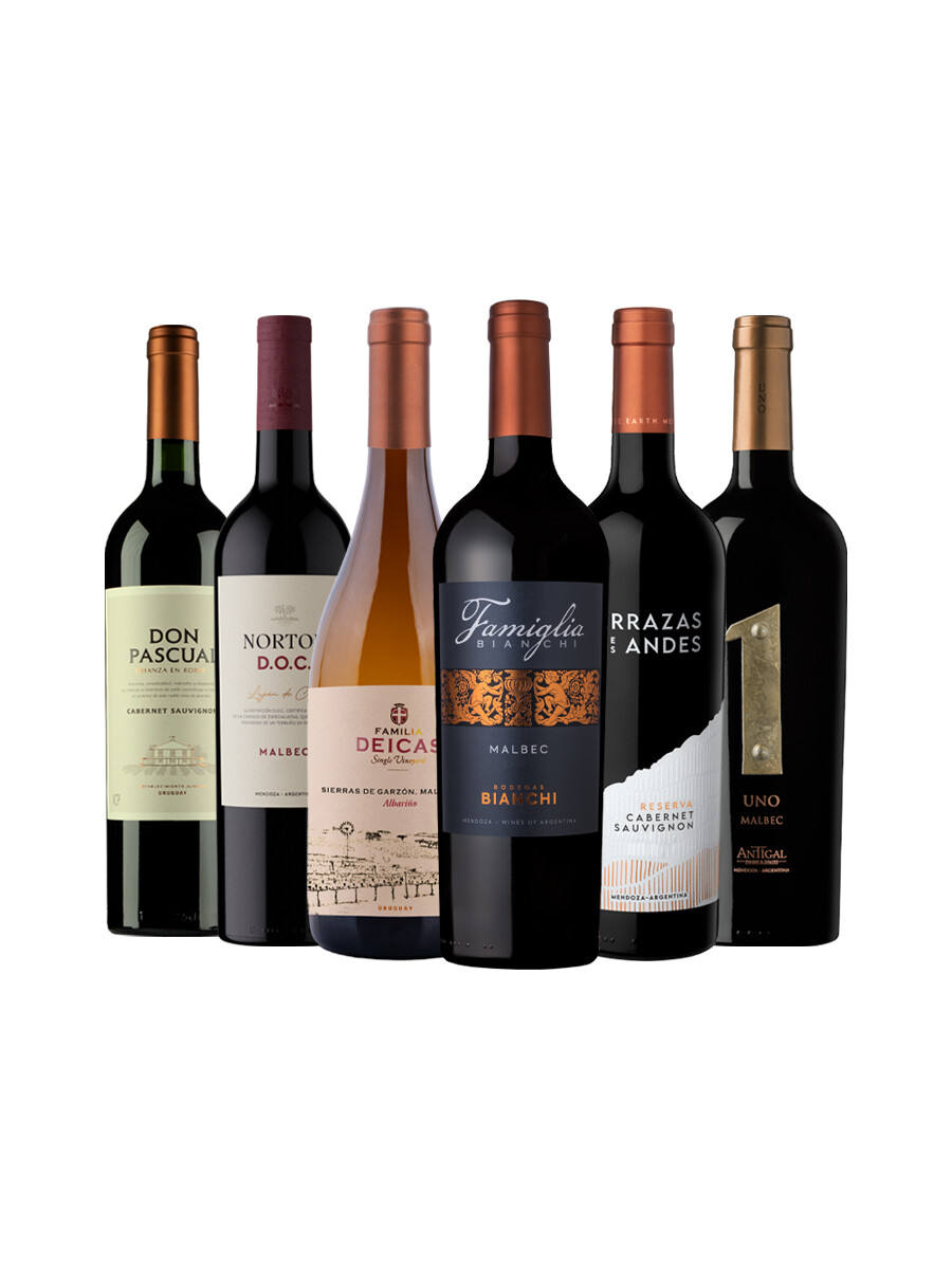 Pack Selección Infalibles x6 vinos con carácter Pack Selección Infalibles x6 vinos con carácter