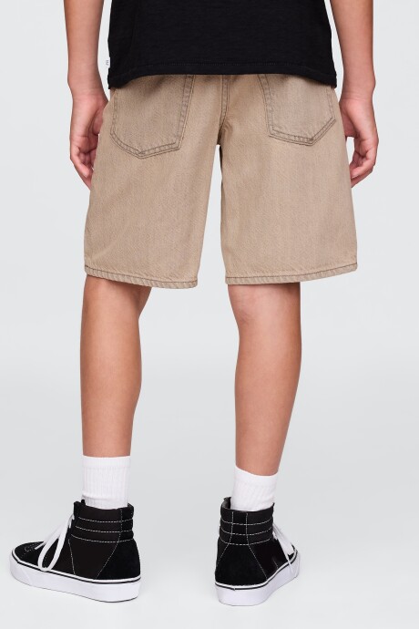Short De Jean 90S Loose Niño Black Sand