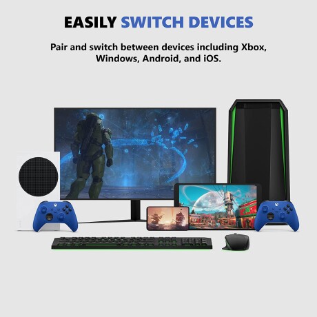 Joystick Inalámbrico Microsoft Xbox Wireless Controller X|s Blue Joystick Inalámbrico Microsoft Xbox Wireless Controller X|s Blue