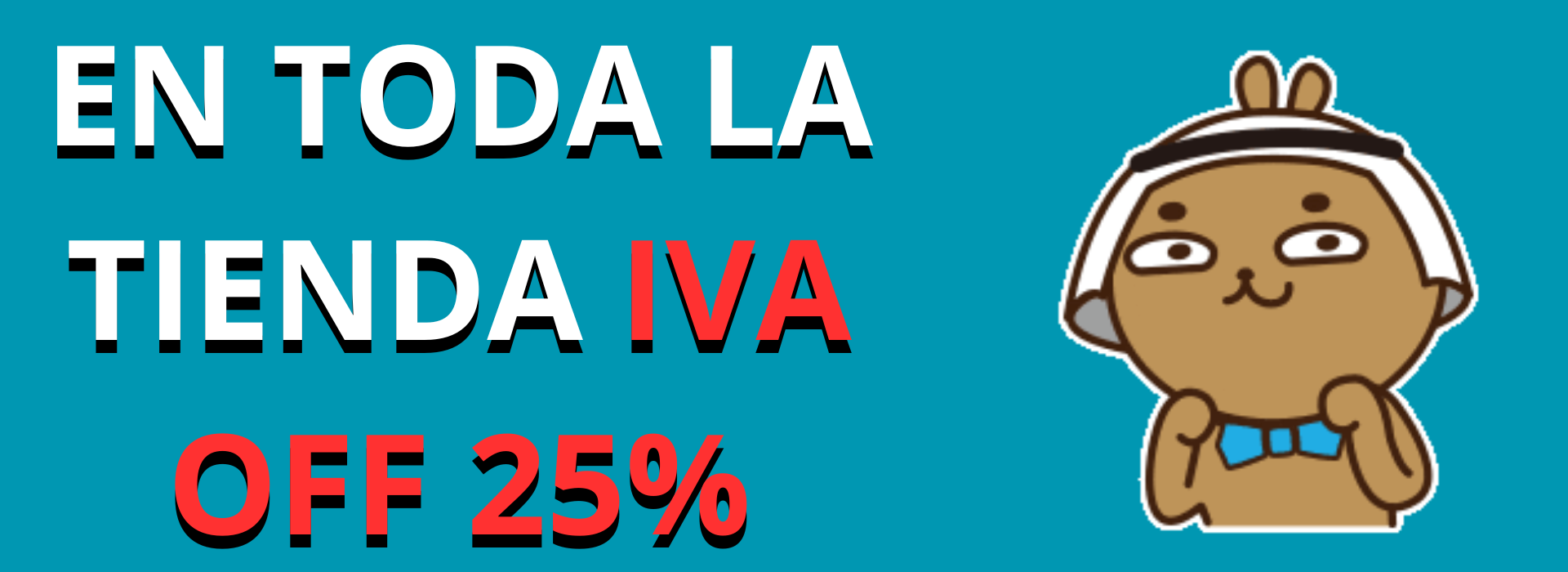 IVA OFF 25%