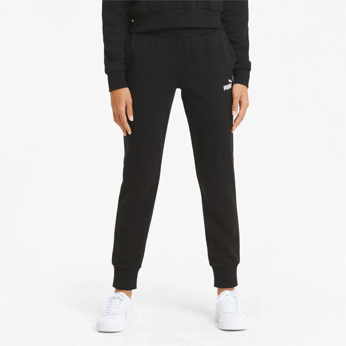 Pantalón Largo Essential Sweat de Mujer - Negro 