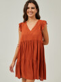 Vestido Targu Terracota