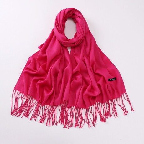 Chalina De Color Liso Fucsia
