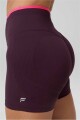 Shorts Seamless Scrunch Short 4" Mujer Oxblood/Pink Crush